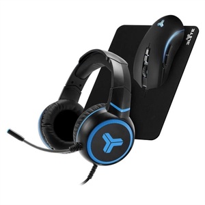 T´nB, T'nB ELYTE Gamer Starterpack 3 in 1 Mousepad, Gaming Mouse, Gaming Headset, TNB Set aus Maus + Kopfhörer PKY100