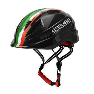 Salice, Salice Velohelm Velohelm schwarz, Salice Velohelm Junior L-XL 46-54 Black ITA