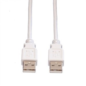 undefined, ROLINE USB 2.0 Kabel, Typ A-A 1,8m, VALUE USB 2.0 Kabel, Typ A-A, weiß, 1,8 m