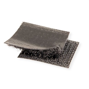 VELCRO, VELCRO® VEL-EC60217 Klettband zum Aufkleben Haft- und Flauschteil (L x B) 5000 mm x 20 mm Schwarz 5 m, VELCRO® Klettband Selbstklebend Haken & Flausch 20mm x 5m Schwarz