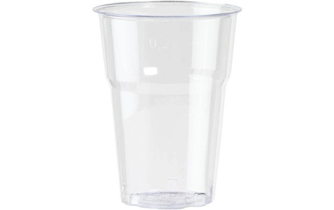BioPak, BioPak Einwegbecher 250 ml, 50 Stück, Transparent, BioPak Einwegbecher 250 ml, 50 Stück, Transparent