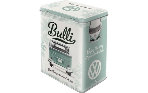 Nostalgic Art, Retro Vorratsdose Bulli, Nostalgic Art Vorratsdose Bulli 3 l, Grün/Weiss