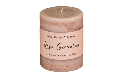 Schulthess Kerzen, Schulthess Kerzen Schulthess Kerzen, Schulthess Kerzen Anti-Mücken-Kerze Secret Garden Rose Geranium 8 cm