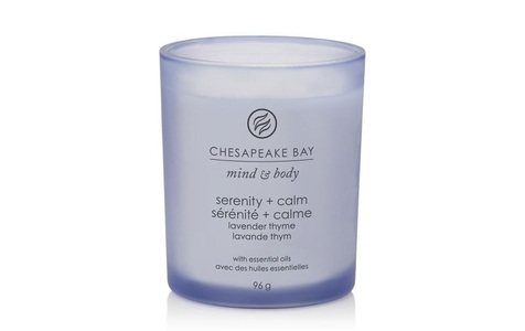 Chesapeake Bay Candles, Chesapeake Bay Candles Duftkerze Serenity & Calm Small Tumbler, Chesapeake Bay - Duftkerze im Glas, 105g, Violett