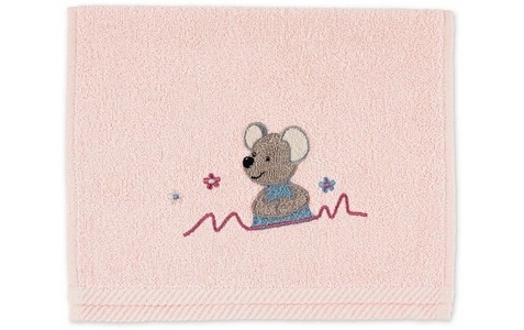 Sterntaler, Sterntaler Kinderhandtuch Mabel zartrosa 50 x 30 cm, 