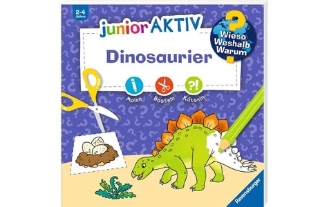 Ravensburger, Ravensburger Wieso? Weshalb? Warum? junior AKTIV: Dinosaurier, Wieso? Weshalb? Warum? junior AKTIV: Dinosaurier