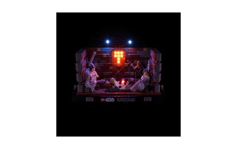 Light my bricks, Light My Bricks LED-Licht-Set für LEGO® Müllpresse im Todesstern 75339, 