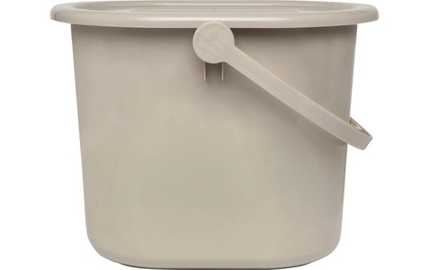 Bébé-jou, bébé-jou® Windeleimer Taupe, Bebe Jou WINDELEIMER Taupe , 416105 , Taupe , Kunststoff , 36.5x32x28 cm , glänzend , mit Deckel , 008296012403
