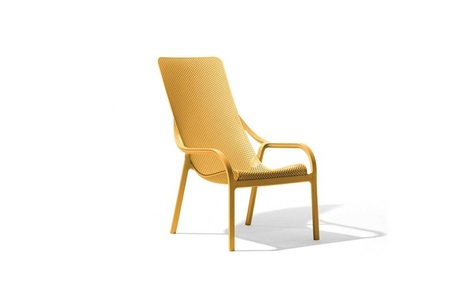 NARDI outdoor, Gartensessel Net Lounge senape, Gartensessel Net Lounge senape