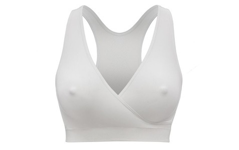 Medela, medela Keep Cool? Atmungsaktives Schlaf-Bustier für Schwangerschaft und Stillzeit weiß, 