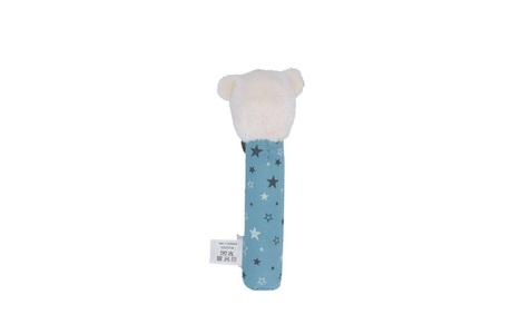 Sterntaler, Sterntaler Greif-Quietsche Elia, Sterntaler Greifling , 3312210 Elia , Türkis , Textil , 6x6 cm , 004910243801