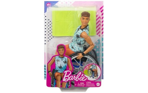 Barbie, Barbie Anziehpuppe »Barbie Ken Fashionistas Puppe im Rollstuhl«, Barbie Anziehpuppe »Barbie Ken Fashionistas Puppe im Rollstuhl«