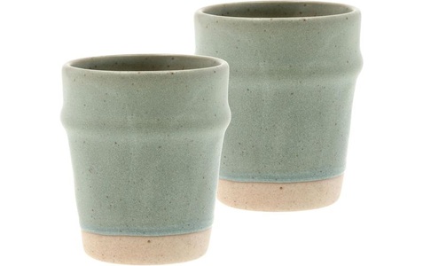 Villa Collection, Villa Collection Espresso Becher Evig 100 ml, 2 Stück, Grün, 