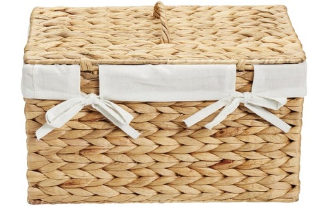 Diaqua, Diaqua Aufbewahrungsbox Romance 35 x 20 x 20 cm, Nature, diaqua® Aufbewahrungskorb »Romance 35 x 20 x 20 cm, Nature«