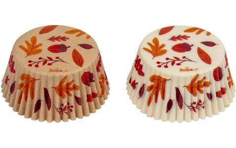 Decora, Decora Muffin Backform Herbst 36 Stück, 