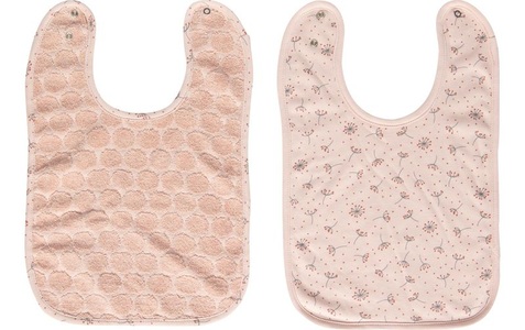 Zewi bébé-jou, ZEWI bébé-jou - Lätzchen SIMPLY FABULOUS - Textil - rosa - 26/39 cm, ZEWI bébé-jou - Lätzchen SIMPLY FABULOUS - rosa - Textil - 26/39 cm