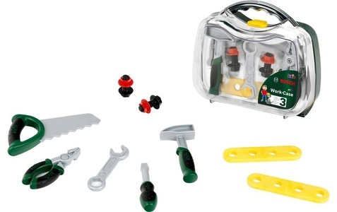 Klein-Toys, Klein-Toys Handwerker BOSCH Werkzeugkoffer, Klein-Toys Handwerker BOSCH Werkzeugkoffer