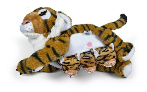 Mamanimals Kuscheltier Mama Tiger & Babys