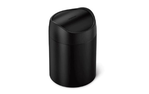 Simplehuman, Simplehuman Abfalleimer 1.5 l, Schwarz matt, simplehuman Mülleimer