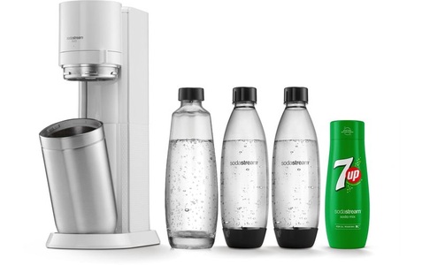 SODASTREAM, Sodastream Wassersprudler Duo 7UP Weiss, 