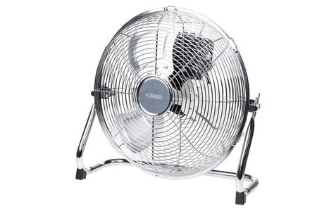 FURBER, FURBER Bodenventilator Vayu-Industry 12'' Chrom, 