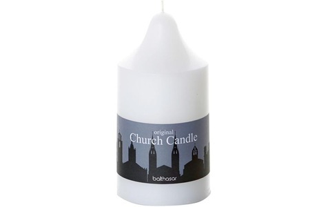 undefined, CHURCH CANDLE WEISS 7.5X15CM, CHURCH CANDLE WEISS 7.5X15CM