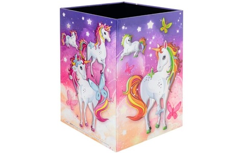 HERMA, HERMA Papierkorb Einhorn 15 l, Mehrfarbig, HERMA Papierkorb Einhorn 15 l, Mehrfarbig