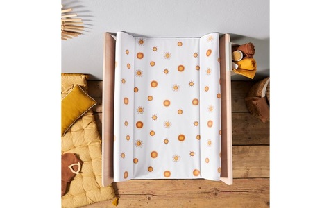 Rotho Babydesign, Rotho Wickelauflage Keil Motiv Boho Sun, 70 x 50 x 10 cm, Rotho Babydesign Wickelauflage »Wickelkissen Keil«