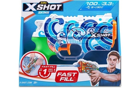 X-Shot, X-Shot X-Shot Water Skins Nano Fast Fill Hydra 100 ml, 
