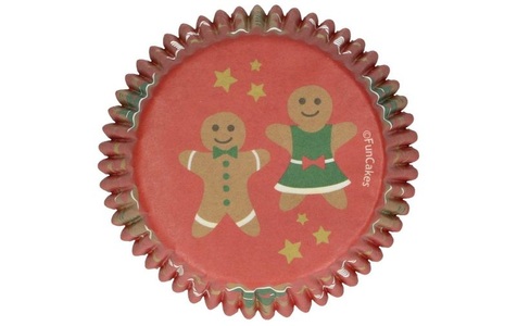 Funcakes, Funcakes Muffin-Backform Lebkuchen 48 Stück, 