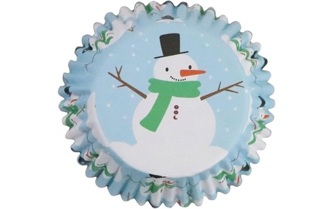 PME, PME Muffin-Backform Schneemann 30 Stück, 