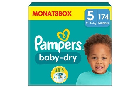 Pampers, Pampers Windeln Baby Dry Junior Grösse 5, Pampers Windeln Baby Dry Junior Grösse 5