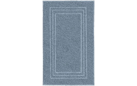 Kleine Wolke Badteppich Lodge 50 x 80 cm, Stahlblau