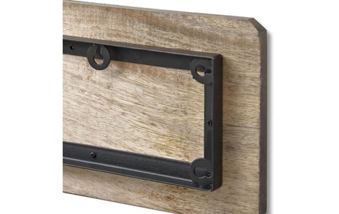 Hill Interiors, Hill Interiors Garderobenleiste Horseshoe 6 Haken, Braun, Schwarz, 
