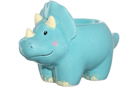 LEONARDO, Leonardo Kindereierbecher Avventura Dinosaurier, Hellblau, Leonardo Kindereierbecher Avventura Dinosaurier, Hellblau