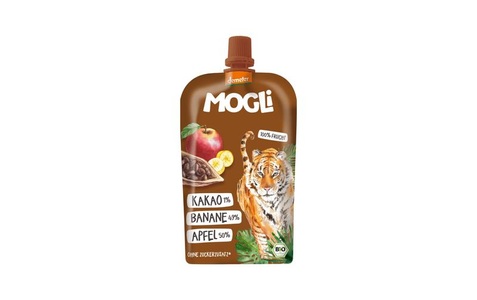 MOGLi, Mogli Trink Obst Banane-Kakao Bio (120 g), MOGLi Trink Obst Banane-Kakao Bio