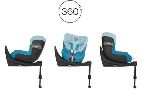cybex GOLD, cybex GOLD Kindersitz Sirona SX2 i-Size Beach Blue, 