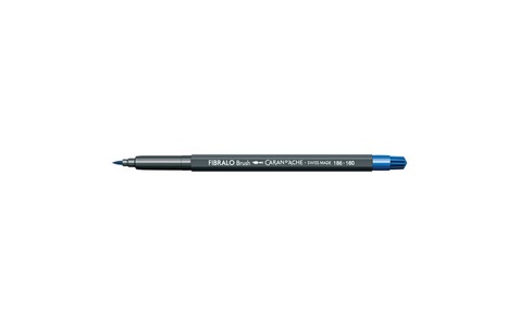 Caran d'ache, CARAN D'ACHE Classic Fibralo Brush 186.16 kobaltblau