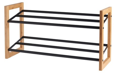 SCHOU, Schou Schuhregal 65.5 x 23 x 35 cm, Braun/Schwarz, Schou Schuhregal »65.5 x 23 x 35 cm«