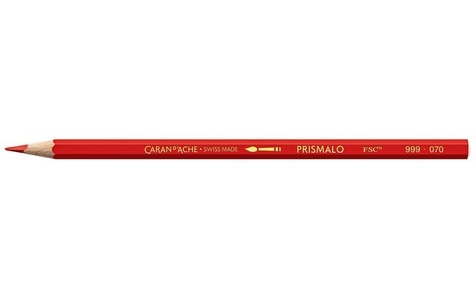 Caran d'ache, CARAN D'ACHE Farbstifte Prismalo 3mm 999.070 scharlachrot