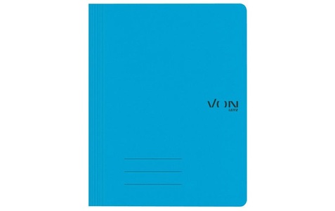 VON, VON Schnellhefter mit Heftmechanik, A4, Blau, 