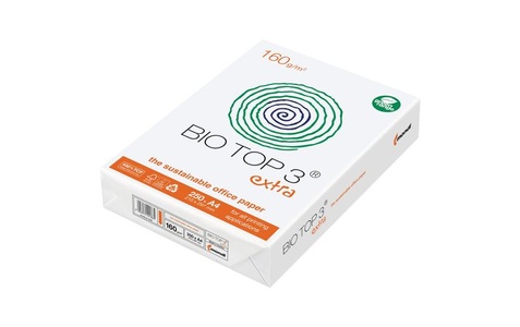 BIO TOP, BIO TOP Kopierpapier Biotop A4 88008663 160g, Off-White 250 Blatt