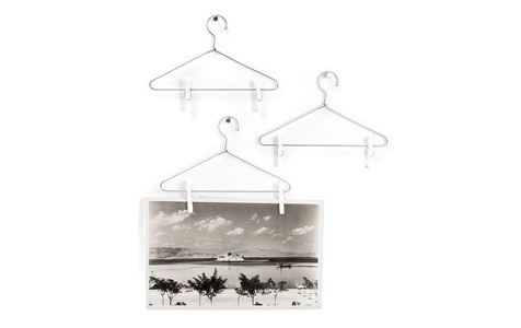 Trendform, Trendform Postkarte Halter 3er Set, Silber, 