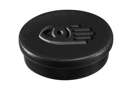 Legamaster, Legamaster Haftmagnet Schwarz, 10, Kratzfeste Magnete Legamaster, 10 Stück, schwarz