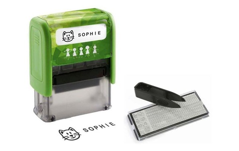 Wedo, WEDO Tampon Vos affaires 3 lignes, vert, 