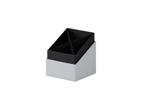 Micasa, Stifteköcher SOHO, Micasa, Rössler Stiftehalter S.O.H.O. Stone 8.6 x 10 x 8.6 cm