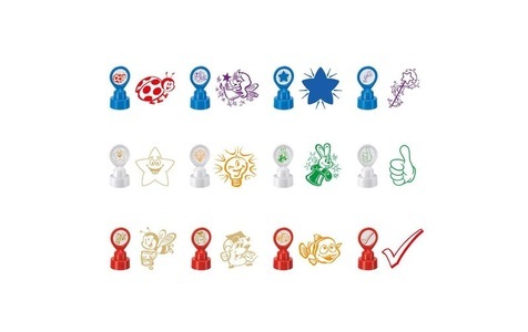 Colop, Colop Motivstempel-Set Design Mix 12-teilig, Colop Motivstempel-Set Design Mix 12-teilig