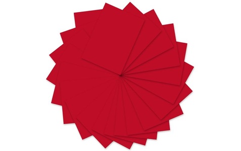 Ursus, URSUS Tonzeichenpapier A4, 130 g/m², 100 Blatt, Tulpenrot, URSUS Tonzeichenpapier A4, 130 g/m², 100 Blatt, Tulpenrot