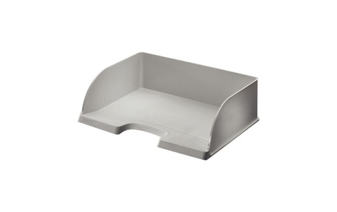 undefined, Leitz Büromaterial & Schreibwaren desk tray Polystyrene, Leitz Briefkorb Jumbo Plus, quer, grau, 5219-00-85