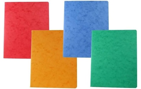 Büroline, BÜROLINE Pressspanheft ass. A4 610050 liniert,9mm, 80g 48 Blatt, BÜROLINE Pressspanheft ass. A4 610050 liniert,9mm, 80g 48 Blatt